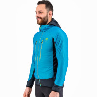 Skialpová bunda pánska Karpos Miage Polartec modrá/čierna