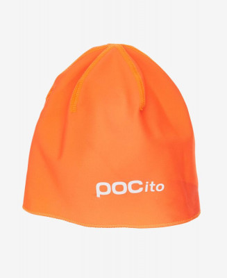 Lyžiarska čiapka detská POC POCito Fleece Beanie - Fluorescent Orange