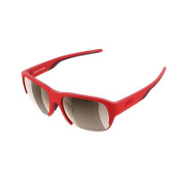 Cyklistické slnečné okuliare POC Define Prismane Red-Brown/Silver Mirror-1