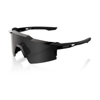 Cyklistické okuliare 100% Speedcraft SL - Matte Black Gloss Black - Black Mirror