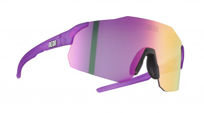 Cyklistické okuliare Neon Sky 2.0 fialové + Pevné púzdro, Mirror Violet cat 3