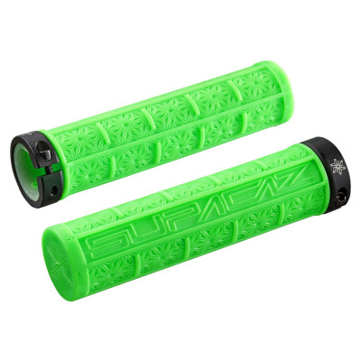 Gripy Supacaz Grizips TruNeon Grips zelené