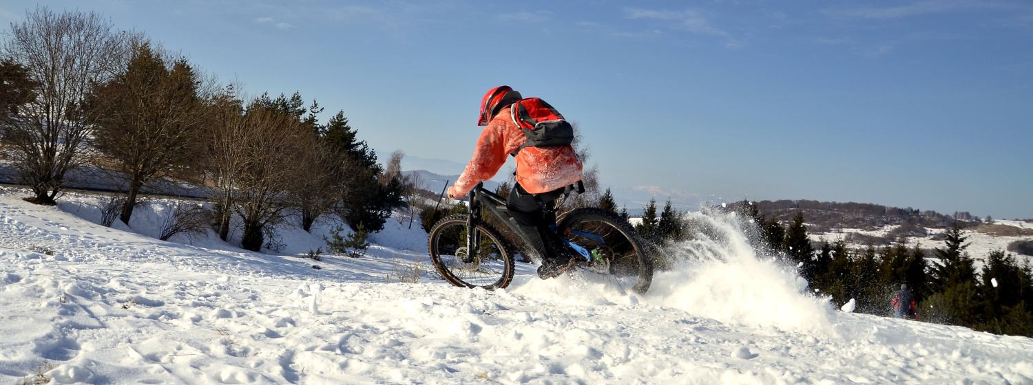 Horský bicykel aj v zime? Je to možné.