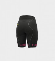 Letné dámske cyklistické nohavice Alé Cycling PR-R Graphics Strada čierne/ružové