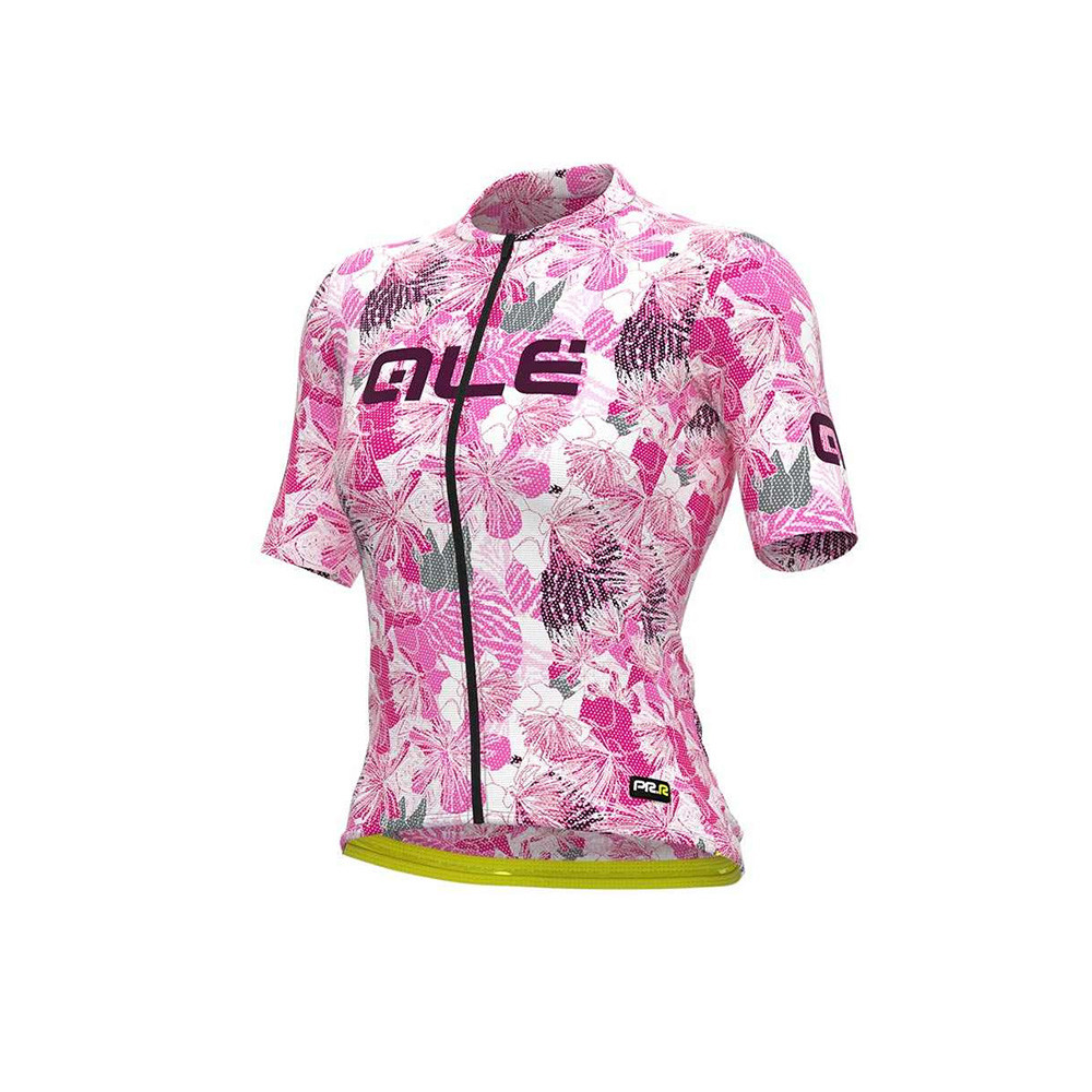 Letný dámsky cyklistický dres Alé Cycling PR-R Amazzonia ružový