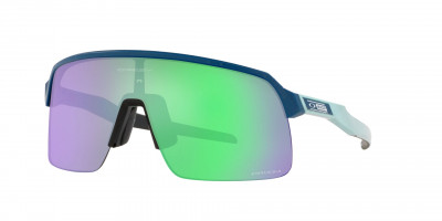 Slnečné okuliare Oakley Sutro Lite Matte Poseidon Gloss Splatter / Prizm Road Jade modré