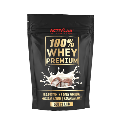 Proteínový prášok 100% Whey ActivLab čokoláda/kokos 500g