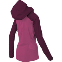 Zimná outdoorová bunda dámska Karpos Jorasses Plus ružová/bordová