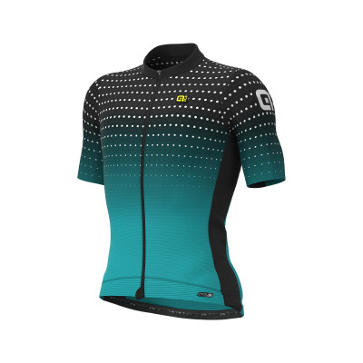 Letný cyklistický dres pánsky ALÉ PRS BULLET čierny/modrý