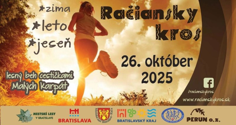 Račiansky kros 2025 Jeseň - Beh 26.10.2025