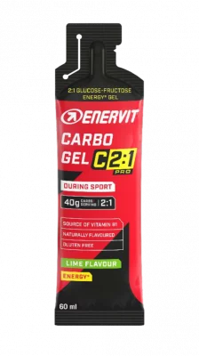 Energetický gél Enervit Carbo Gel C2:1 limetka