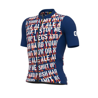 Letný pánsky cyklistický dres Alé Solid Ride modrý