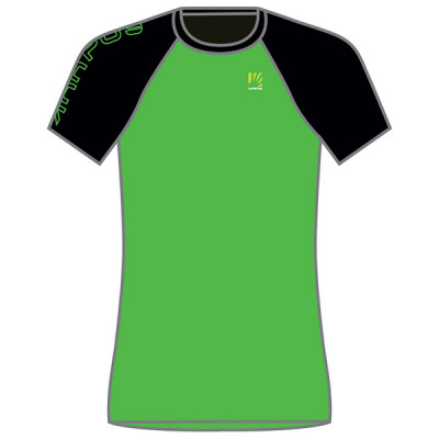 Outdoorové tričko detské Karpos Lavaredo zelené/čierne