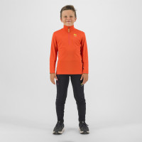 Outdoorová flíska detská Karpos Pizzocco Half Zip grenadína