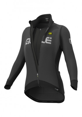 Zimná cyklistická bunda dámska ALÉ PRS SWITCH DWR COMBI LADY JACKET čierna Zimná cyklistická bunda dámska ALÉ PRS SWITCH DWR COMBI LADY JACKET čierna
