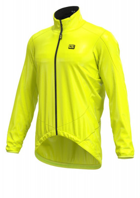 Letná cyklistická bunda pánska ALÉ GUSCIO LIGHT PACK ALÉ JACKET - žltá Letná cyklistická bunda pánska ALÉ GUSCIO LIGHT PACK ALÉ JACKET - žltá