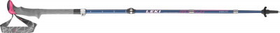 Trekové palice LEKI POLES MICRO VARIO carbon modrá / biela / fialová 100-120 cm