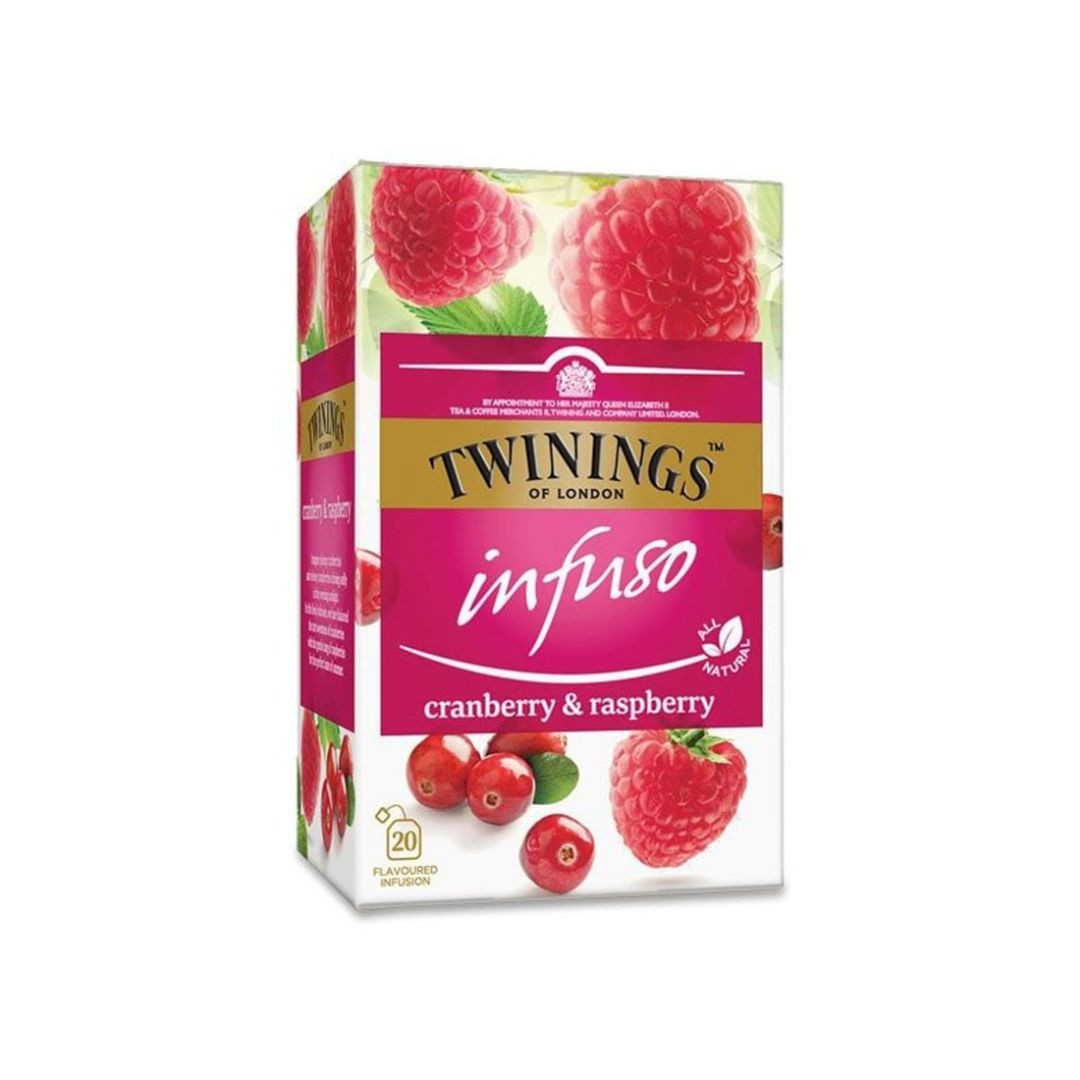 Ovocný čaj Twinings Infuso Brusnica & Malina 20x2 g