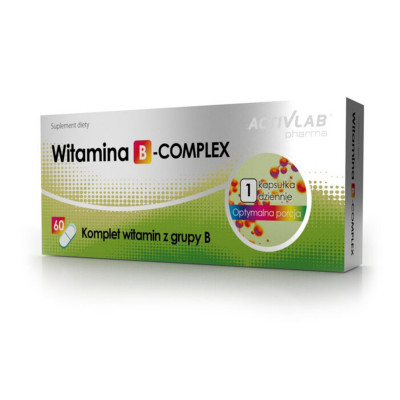 Vitamín B ActivLab B-Complex 60 kapsúl