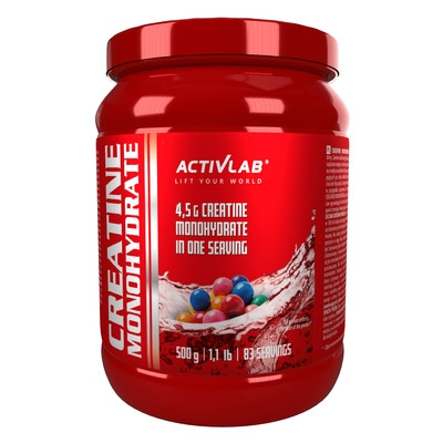 Kreatín monohydrát ActivLab 500g príchuť žuvačka
