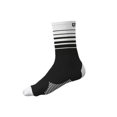 Letné cyklistické ponožky Alé Accessori One čierne/biele