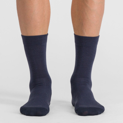 Zimné cyklistické ponožky Sportful Matchy Wool modré