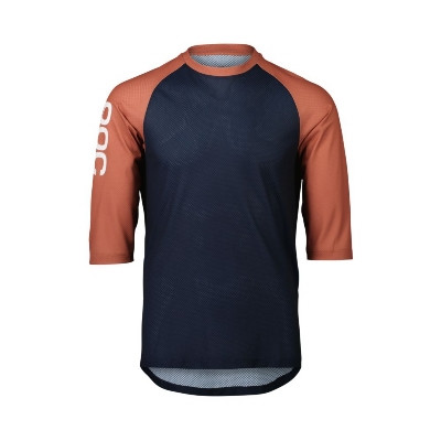 Letný pánsky MTB Dres POC Pure 3/4 Jersey Turmaline Navy/Himalayan Salt