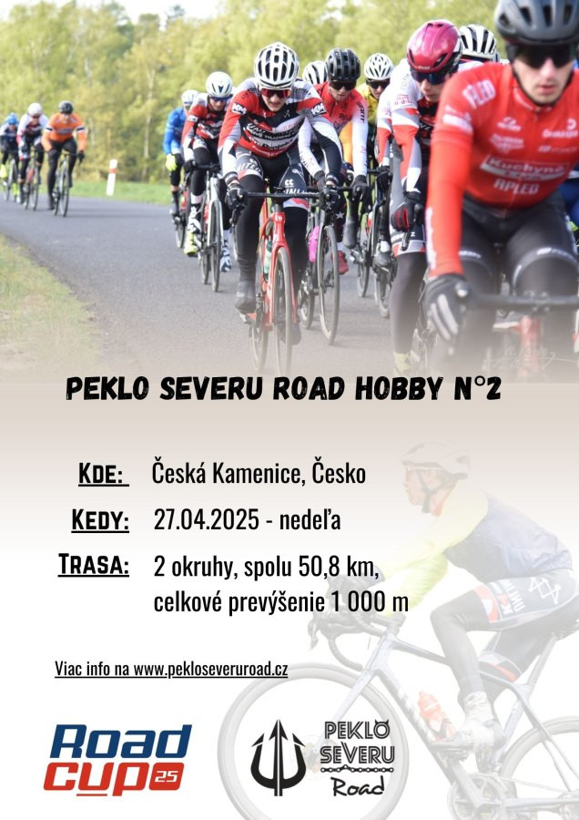 Peklo Severu Road Hobby N°2 - závod v cestnej cyklistike