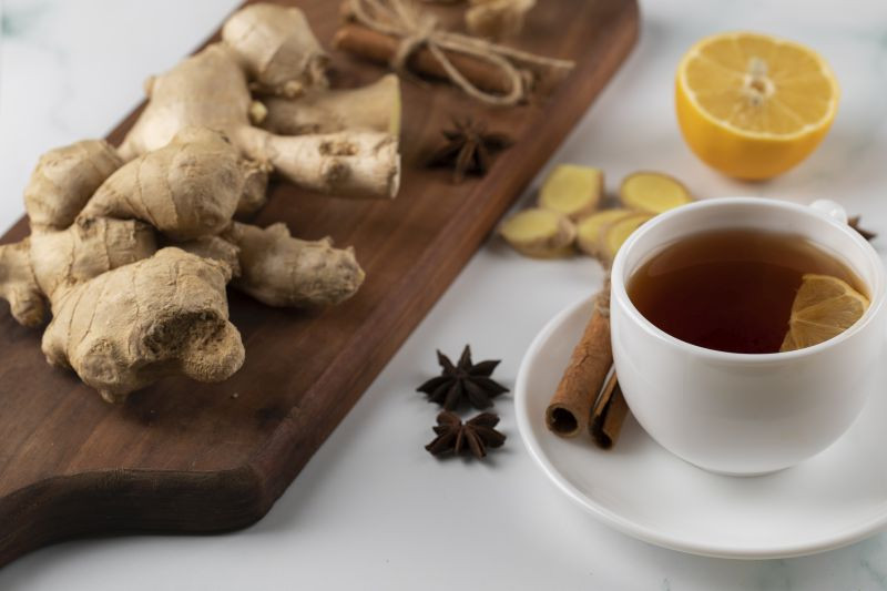 Zázvorový čaj so škoricou pomáha proti prechladnutiu