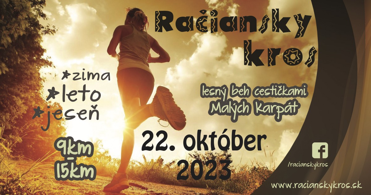 Račiansky kros 2023 - jeseň