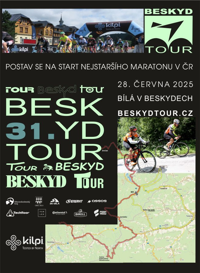 Beskyd Tour 2025 - cestný cyklomaratón