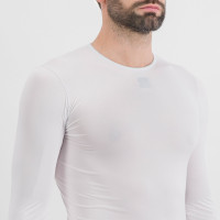Termo pánske tričko s dlhým rukávom Sportful Midweight Layer biele