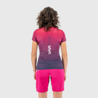 Karpos outdoorové tričko Verve Mesh dámske modré/ružové