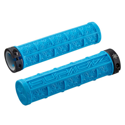 Gripy Supacaz Grizips TruNeon Grips modré