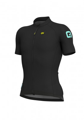Letný cyklistický dres pánsky ALÉ KLIMA čierny