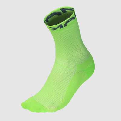 Cyklisticke ponožky Karpos Rapid zelené fluo/modré