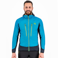 Skialpová bunda pánska Karpos Miage Polartec modrá/čierna