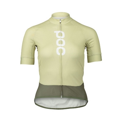 Letný cyklistický dres dámsky POC Essential Road zelený