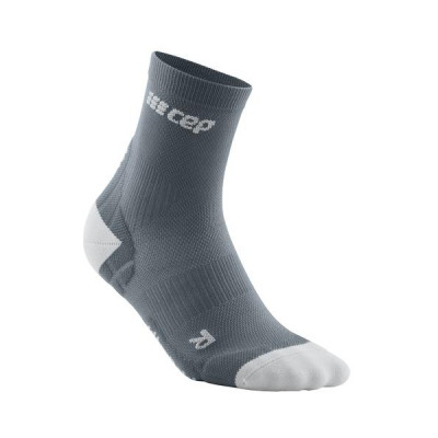 CEP krátke kompresné ponožky ultralight 2 pánske šedé
