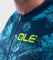 Letný cyklistický dres pánsky ALÉ PRR LAS VEGAS modrý
