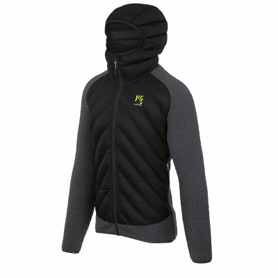 Zimná outdoorová bunda dámska Karpos MARMAROLE Tech tmavosivá/čierna