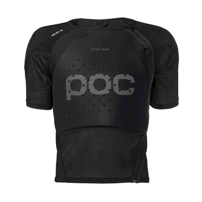 Cyklistické tričko s chráničom chrbtice Poc VPD Air+ čierne