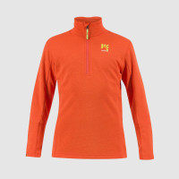 Outdoorová flíska detská Karpos Pizzocco Half Zip grenadína