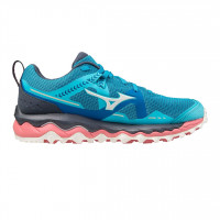 Bežecké tenisky unisex Mizuno WAVE MUJIN 7 modré/ružové