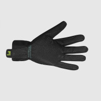 Outdoorové rukavice Karpos Alagna čierne/tmavosivé.