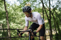 Letný cyklistický pánsky dres Alé Cycling Play PR-E biely