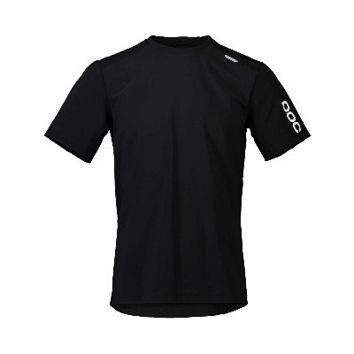Letný cyklistický dres pánsky POC Resistance Ultra Tee čierny