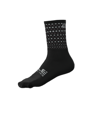 Cyklistické ponožky Alé Cycling Bullet Socks čierne/biele