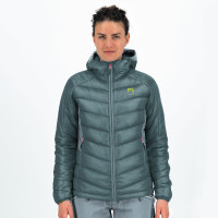 Zimná outdoorová bunda dámska Karpos Focobon north atlantic/sivá