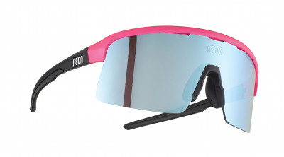 Cyklistické okuliare Neon ARROW 2.0 ružové, Mirror Acciaio cat 3